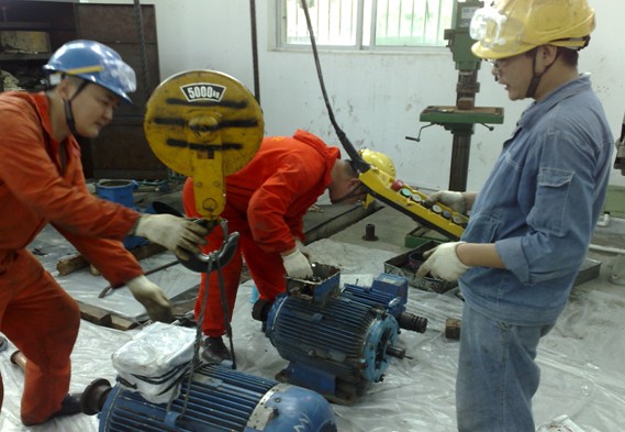 海洋石油富島有限公司一期大修機組、扒料機、安全閥及電機技術服務項目(圖1)